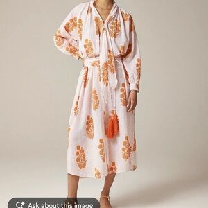 SZ Blockprints™ X J.Crew wrap shirt-dress